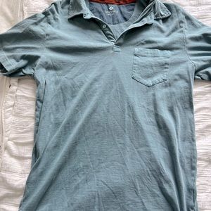 Sperry teal button up